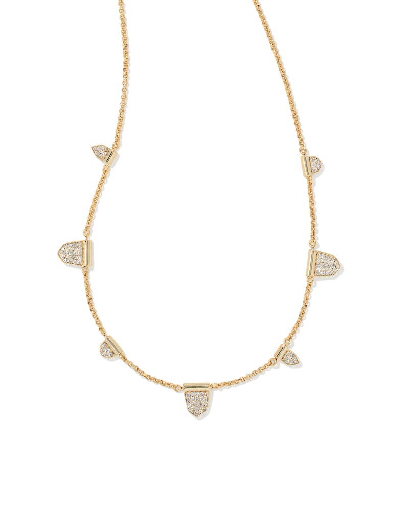 Adeline Strand Necklace in Gold image number 0